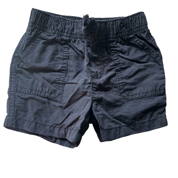 Jumping Beans Black Drawstring Shorts | 12M - Picture 1 of 3